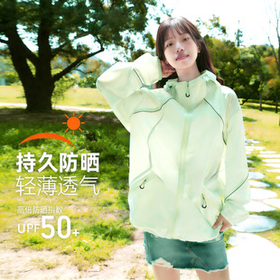 泡泡格防晒衣男女新款夏季薄款透气防紫外线外套防晒服定制印logo