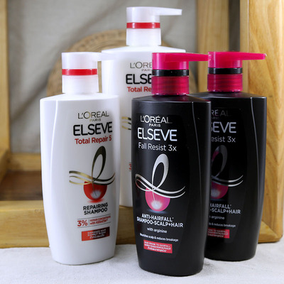 强韧泰版固发柔顺分叉毛糙欧莱雅