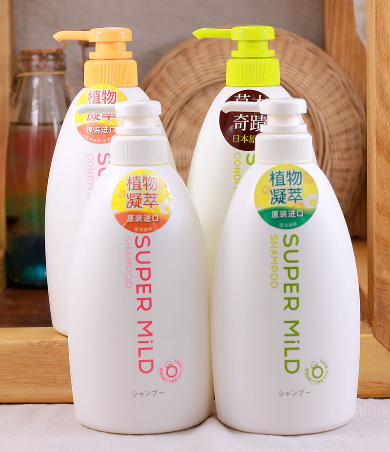 惠润柔净洗发露水600ml思波蜜柔干油性草本植物精华花香进口港货