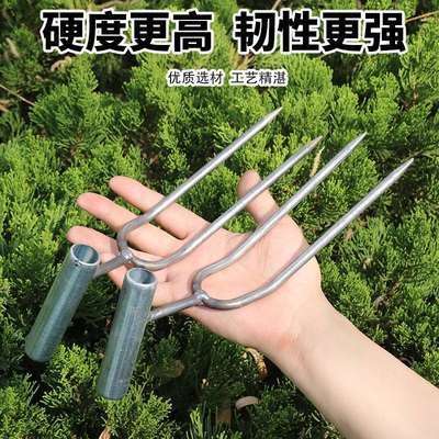松土两齿叉松土神器松土工具松土叉松土神器松土工具松土叉农具