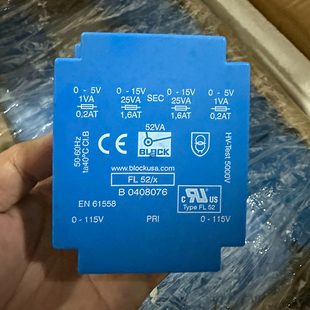 德国BLOCK密封变压器电源双15V1.6A双5V0.2A全新原装 器绝配 解码