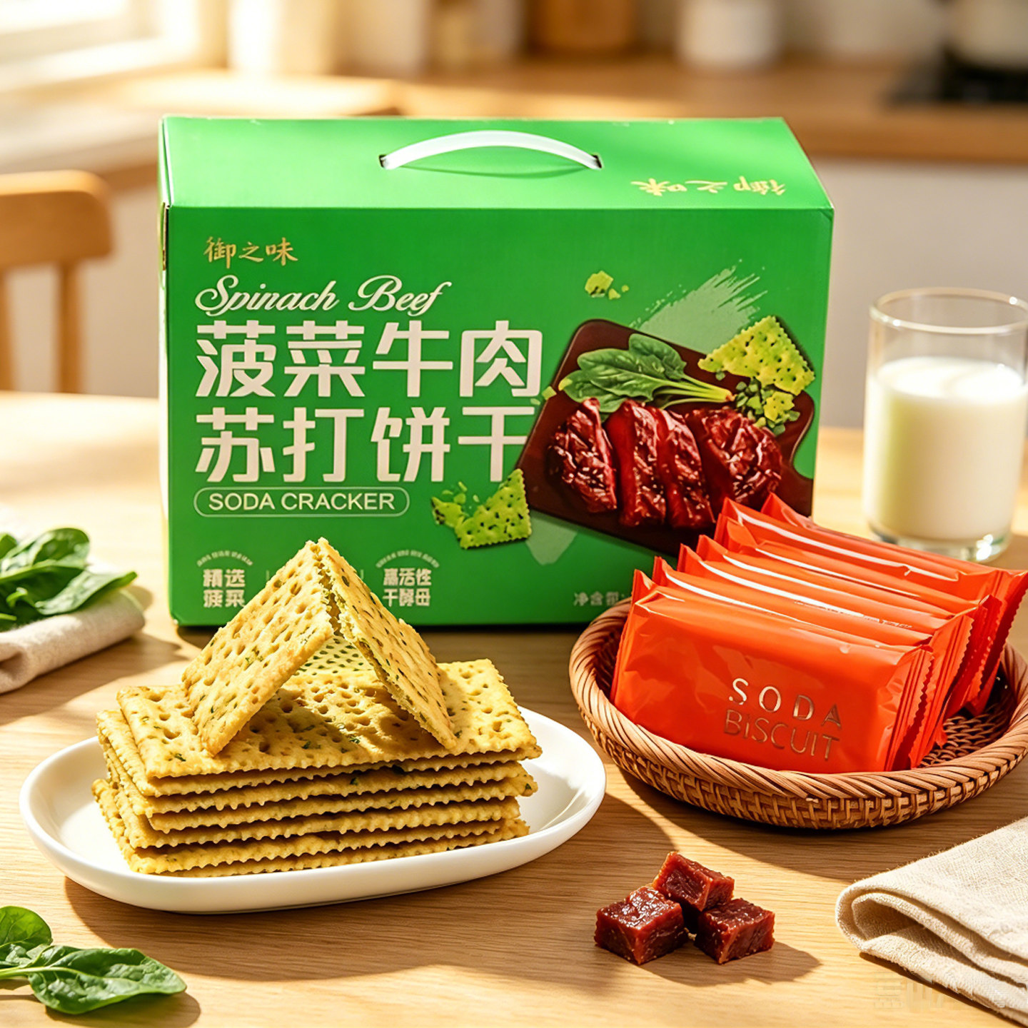 御之味黑松露菠菜牛肉零食礼盒装