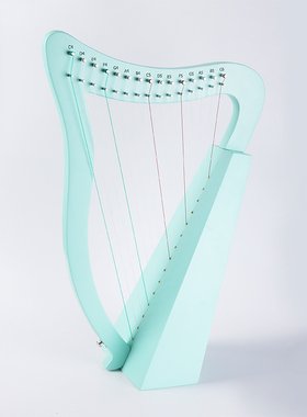 小竖琴15/19弦莱雅琴箜篌初学者小型里拉琴小众乐器易学lyre琴