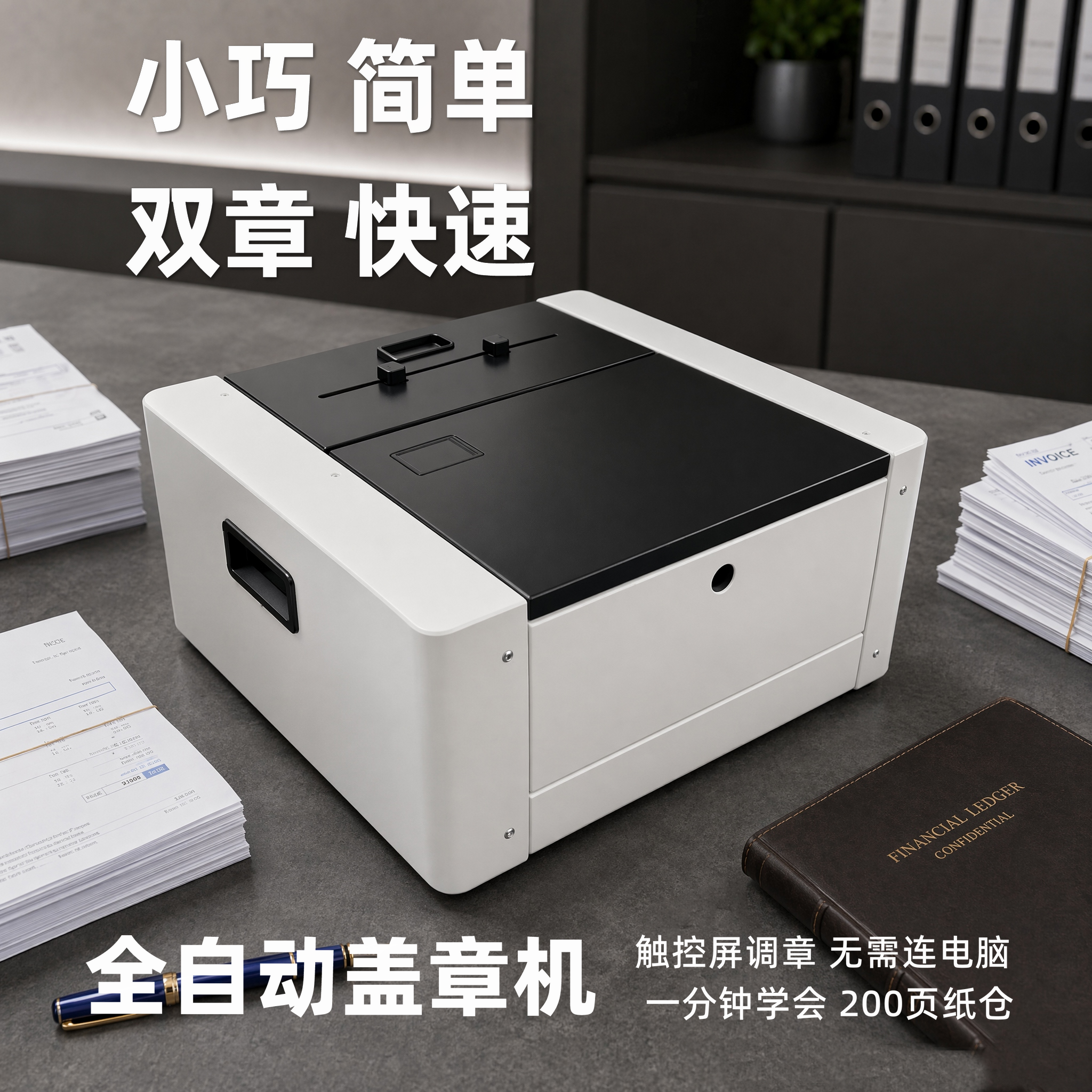 专票普票A4盖章机铁龙盖章机器