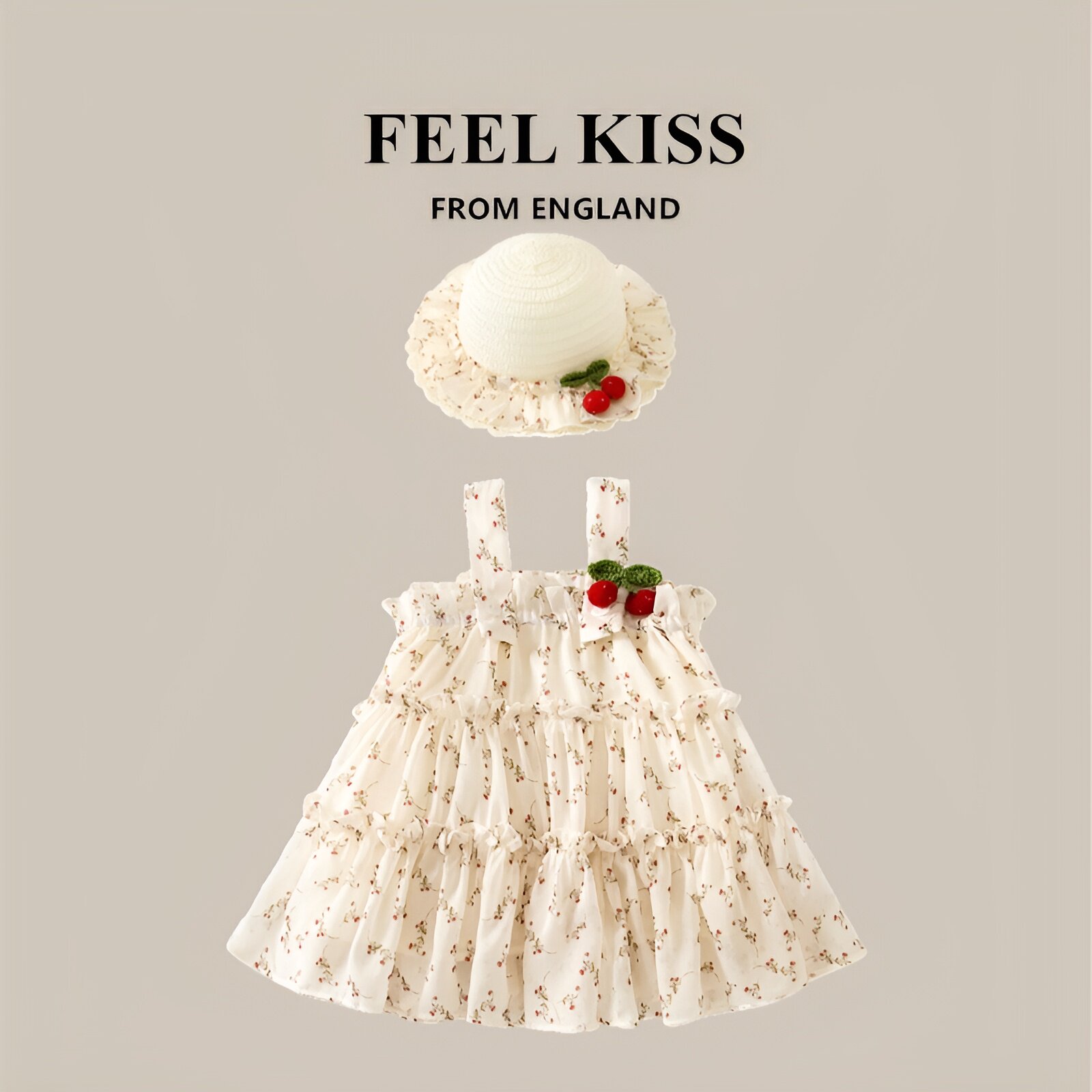 英国FeelKiss女童洋装夏