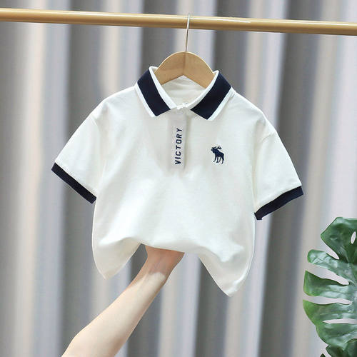 法国slpki男童短袖POLO