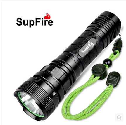 supfire神火骑行防水强光手电筒