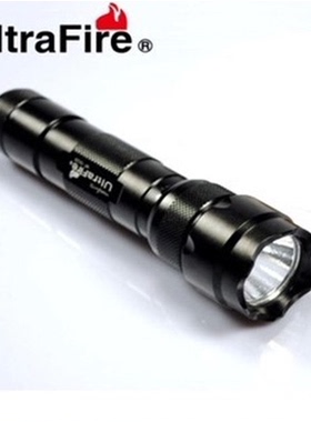正品强光手电筒远射王防水充电Ultrafire WF-502B Q5单档超亮白光