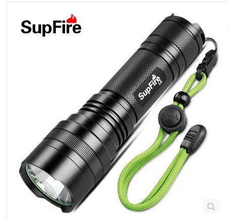 supfire神火l6强光led户外手电筒