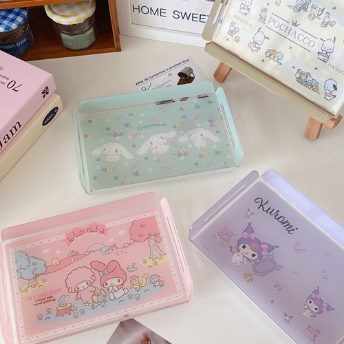 美乐蒂卡通收纳盒亚克力桌面化妆品盒子宿舍塑料抽屉整理盒置物架