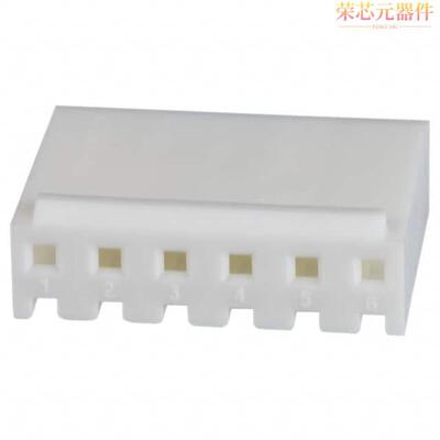 640250-6原装「CONN RECEPT 6 POS W/RAMP SL-156」正品