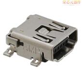 RCPT USB2.0 1734327 MINI 「CONN SMD 1原装 A」正品