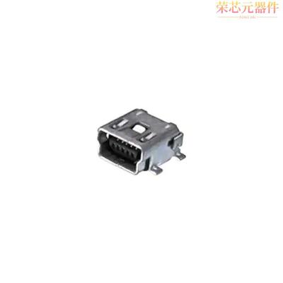 1734035-3原装「CONN RCPT USB2.0 MINI B SMD R/A」正品