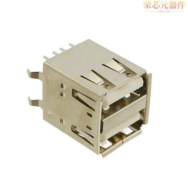 614008235023原装「CONN RCPT USB2.0 TYPEA STCK VERT」正品