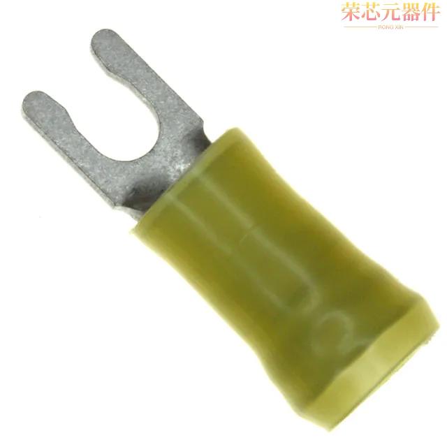 52941-1原装「CONN SPADE TERM 10-12AWG #6 YEL」正品