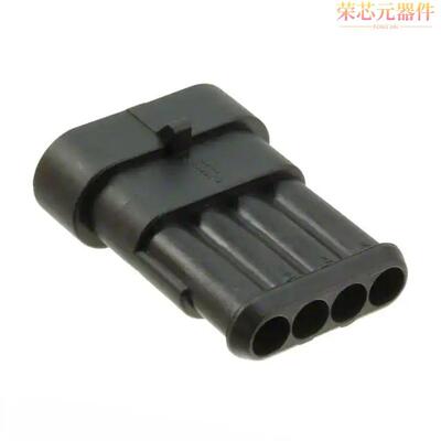 282106-1原装「CONN TAB HOUSING 4POS BLACK」正品