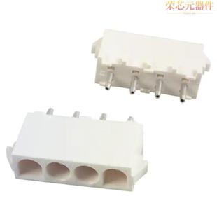 HDR 4POS 0.25 350826 PCB」正品 「CONN TIN 1原装