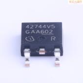 「Vin=40V Vout=5V 400mA TLE42744DV50原装 60dB@ 100