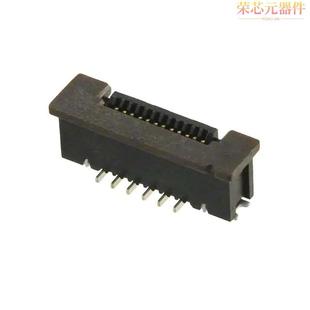 「CONN FFC SMD」正品 1734742 0.50MM 2原装 12POS VERT