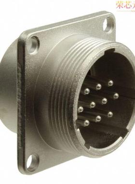 JR21RK-10P原装「CONN RCPT MALE 10P SOLDER CUP」正品