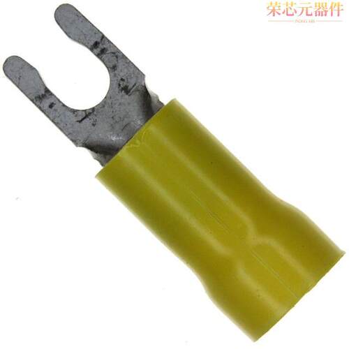 53246-1原装「CONN SPADE TERM 10-12AWG #6 YEL」正品