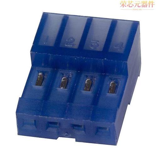 3-640442-4原装「CONN RCPT 4POS IDC 26AWG TIN」正品