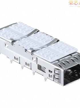 QSFPC-PF-02原装「CONN QSFP CAGE W/HSINK PRESS RA」正品