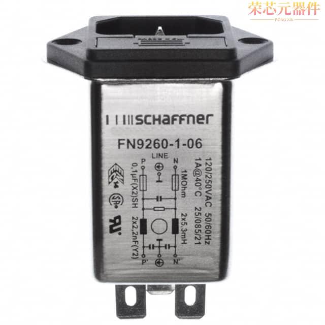 FN9260-1-06原装「PWR ENT MOD RCPT IEC320-C14 PNL」正品