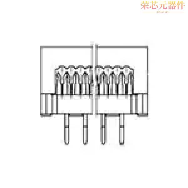 1-111382-7原装「CONN DIP HDR IDC 20POS PCB」正品