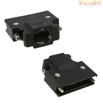 10336-52A0-008原装「CONN BACKSHELL 36POS 180DEG BLK」正品