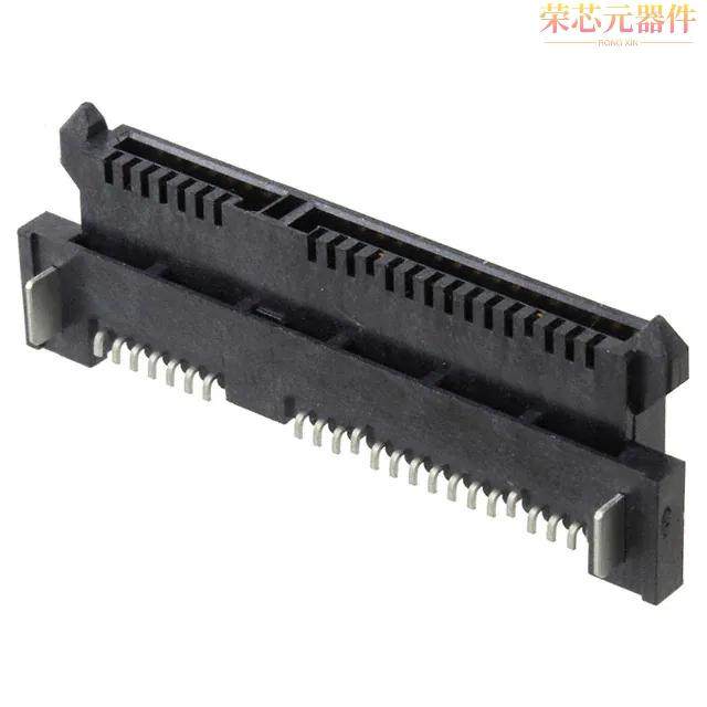 2023246-2原装「CONN SATA RCPT 22POS SLD R/A SMD」正品