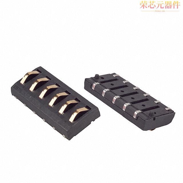 70ADJ-6-ML1原装「CONN SPRING MOD MALE 6POS SMD」正品