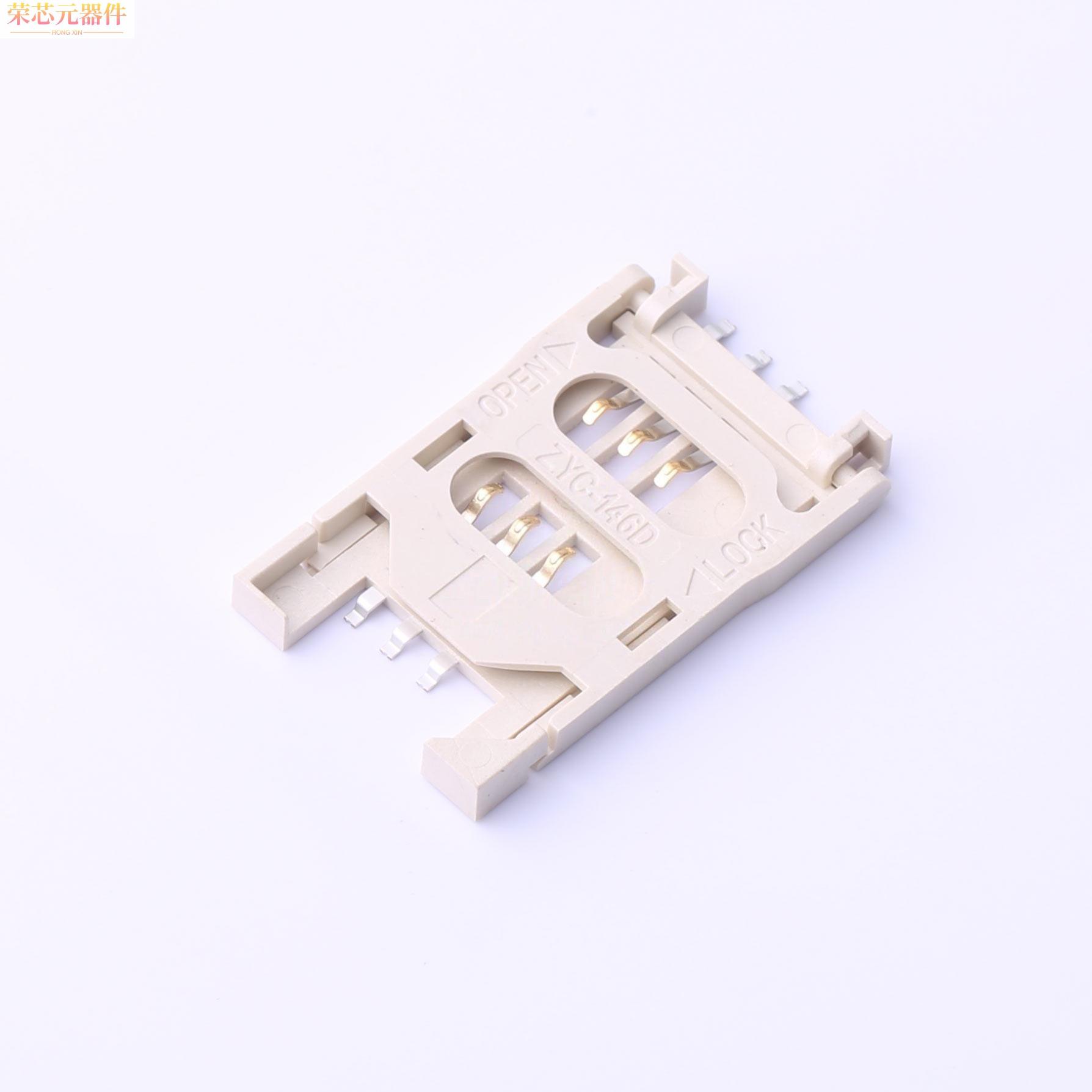 CS-SIM146D-06WZ原装「拔插式 MiniSIM卡卡座」正品