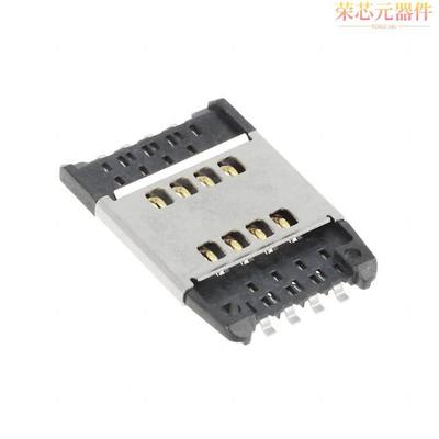 CCM03-3504LFT R122原装「CONN SIM/SAM CARD PUSH-PU