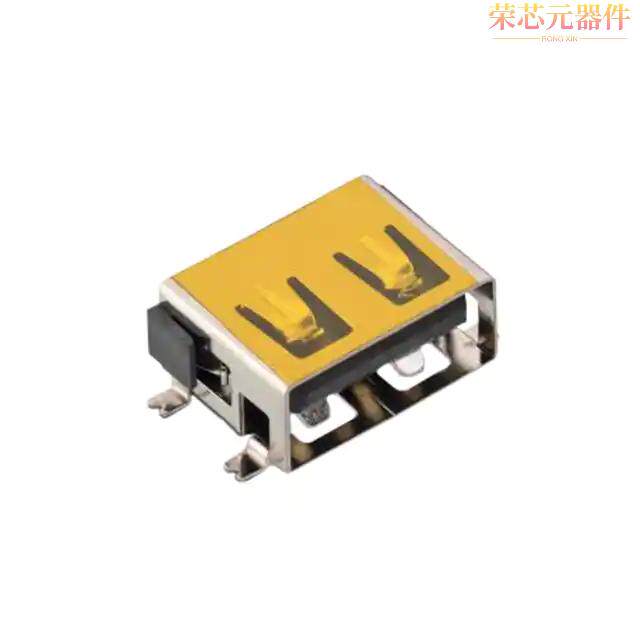 629104190121原装「CONN RCPT USB2.0 TYPEA 4P SMD RA」正品