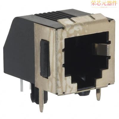 5555154-1原装「CONN MOD JACK 6P6C R/A SHIELDED」正品