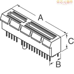 FEMALE 10018783 36POS EXP PCI 11110TLF原装 「CONN