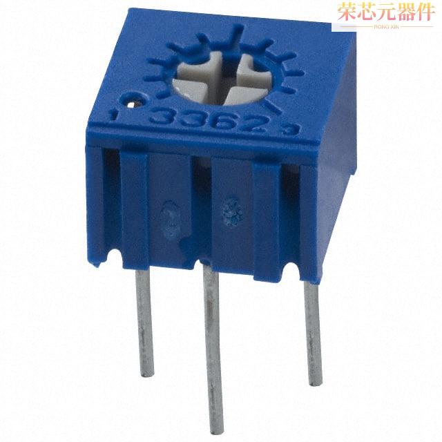 3362R-1-504原装「TRIMMER 500K OHM 0.5W PC PIN TOP」正品