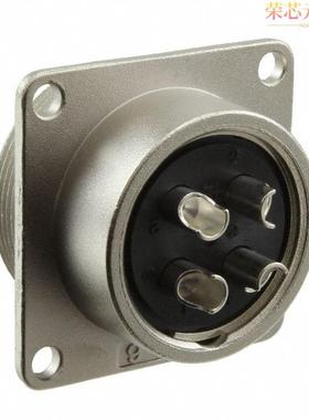 JR25RH-4P原装「CONN RCPT MALE 4P SILV SLDR CUP」正品