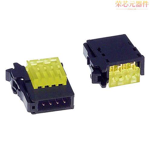 1473562-4原装「CONN PLUG 4POS IDC GOLD」正品