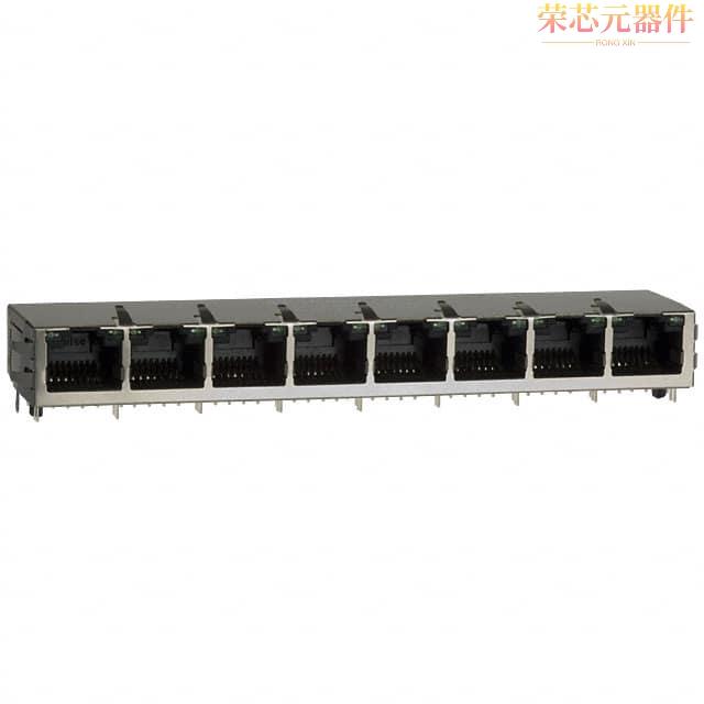 JG0-0028NL原装「CONN JACK 8PORT 1000 BASE-T PCB」正品