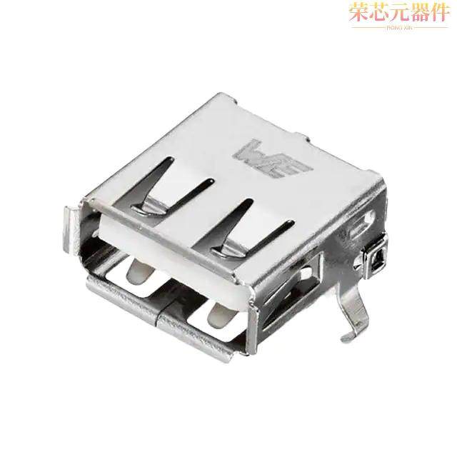 614004190021原装「CONN RCPT USB2.0 TYPEA 4POS R/A」正品