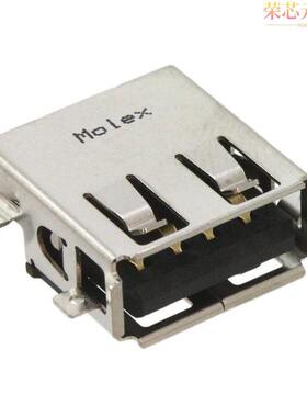 0482580001原装「CONN RCP USB2.0 TYPEA 4POS TH RA」正品