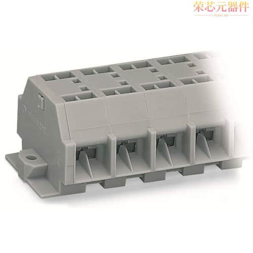 262-206原装「4-CONDUCTOR TERMINAL STRIP; 6-PO」正品
