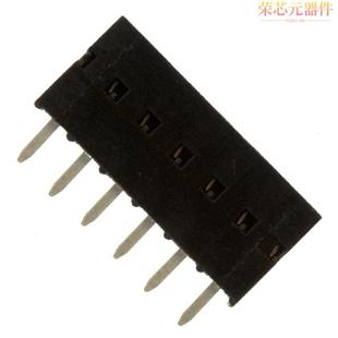 RCPT 306LF原装 PCB」正品 68685 GOLD 6POS 「CONN 0.1
