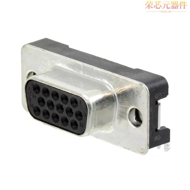 5177802-3原装「CONN D-SUB HD RCPT 15P R/A SLDR」正品