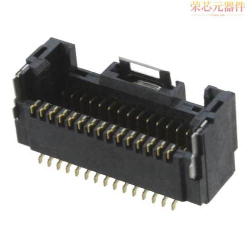 DF50-30DP-1H(51)原装「CONN HEADER SMD R/A 30POS 1MM」正品