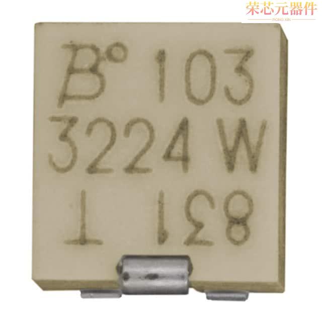 3224W-1-253E原装「TRIMMER 25K OHM 0.25W J LEAD TOP」正品
