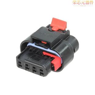 「CONN RCPT HSG 4.00MM」正品 1原装 4POS 1456426