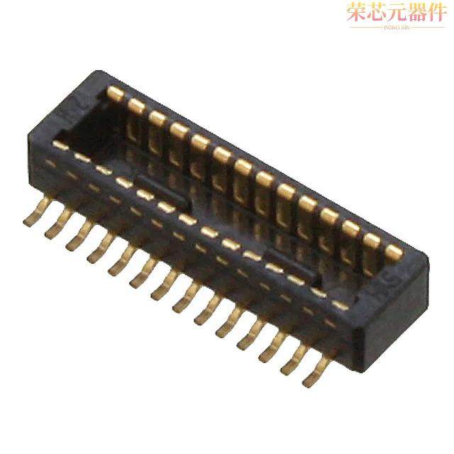 DF40C-24DP-0.4V(51)原装「CONN PLUG 24POS SMD GOLD」正品
